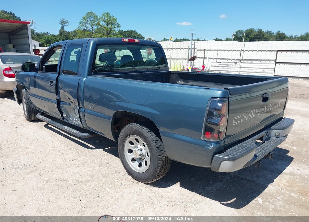 2006 CHEVROLET SILVERADO 1500 WORK TRUCK VIN: 1GCEC19X96Z252773