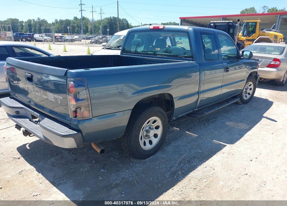 2006 CHEVROLET SILVERADO 1500 WORK TRUCK VIN: 1GCEC19X96Z252773