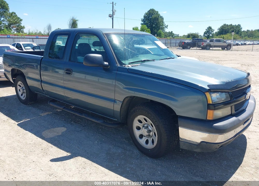 2006 CHEVROLET SILVERADO 1500 WORK TRUCK VIN: 1GCEC19X96Z252773