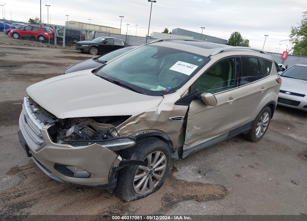 2017 FORD ESCAPE TITANIUM VIN: 1FMCU9J93HUA94233
