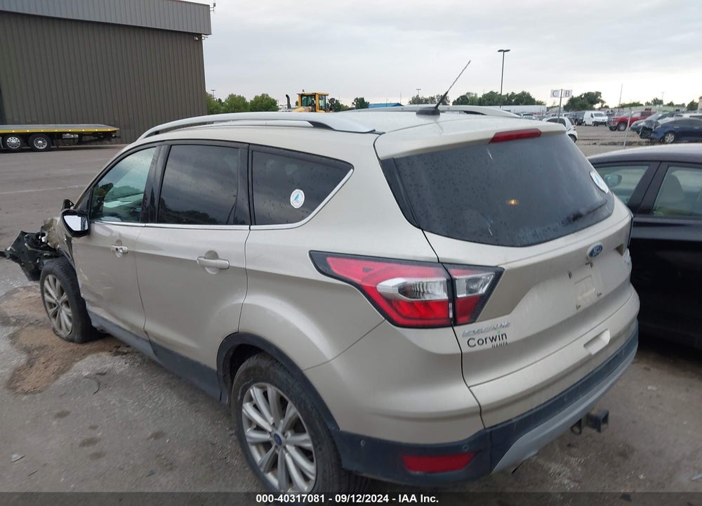 2017 FORD ESCAPE TITANIUM VIN: 1FMCU9J93HUA94233