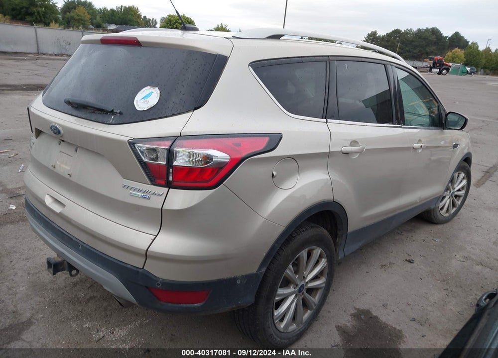 2017 FORD ESCAPE TITANIUM VIN: 1FMCU9J93HUA94233