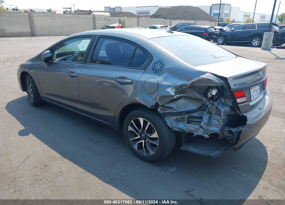 2013 HONDA CIVIC EX VIN: 19XFB2F85DE220437