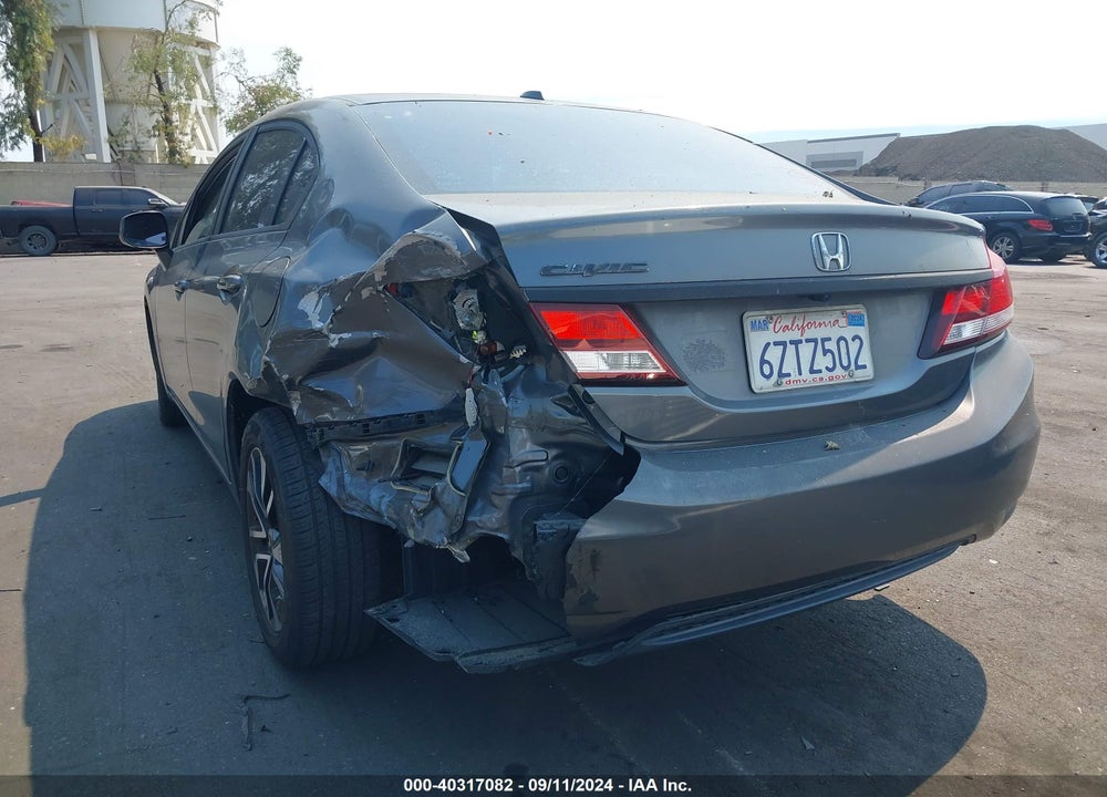 2013 HONDA CIVIC EX VIN: 19XFB2F85DE220437