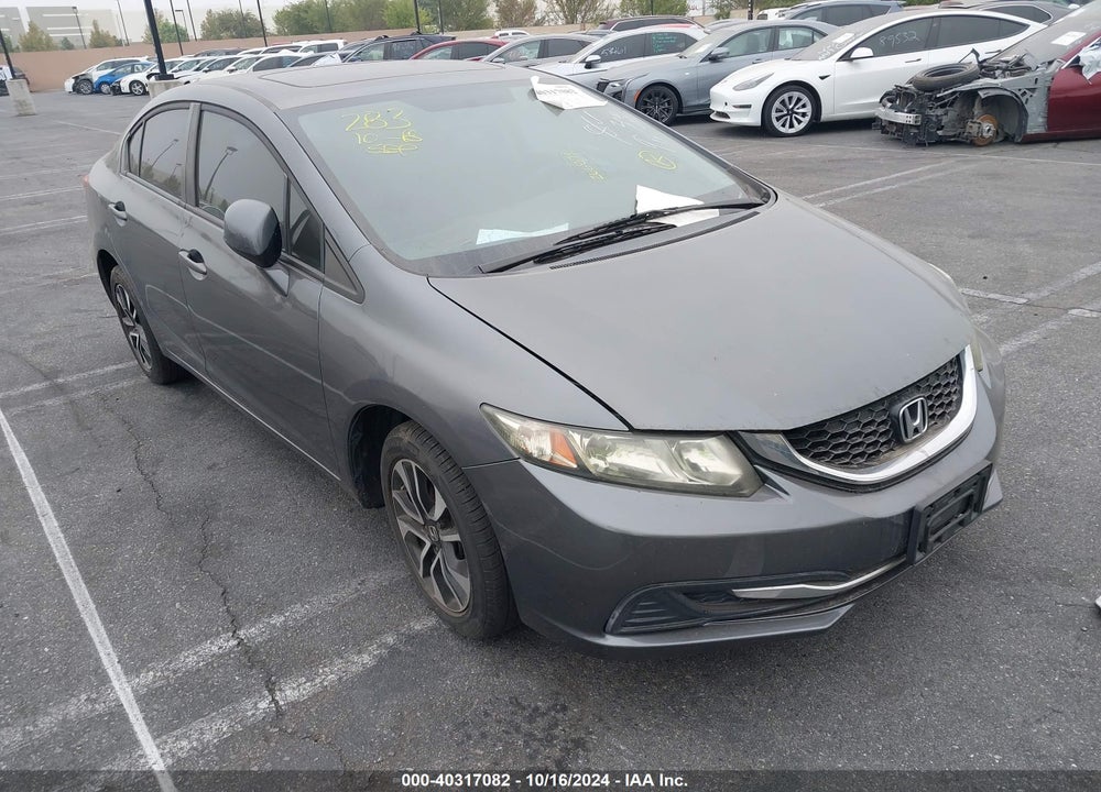 2013 HONDA CIVIC EX VIN: 19XFB2F85DE220437