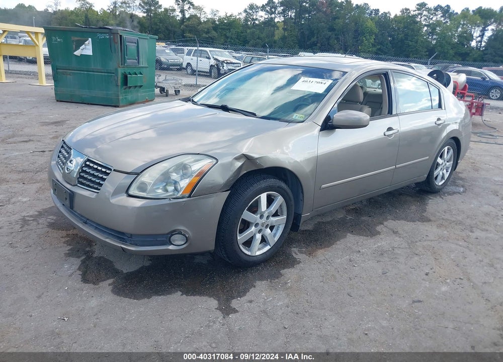 2004 NISSAN MAXIMA 3.5 SL VIN: 1N4BA41E94C925457