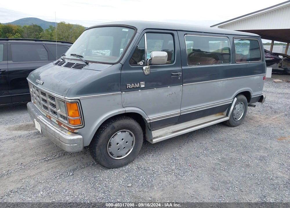 1988 DODGE RAM WAGON B150 VIN: 2B4HB11Y2JK128387