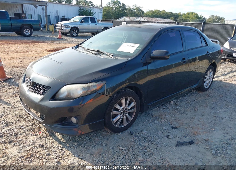 2010 TOYOTA COROLLA S VIN: 2T1BU4EE5AC471447