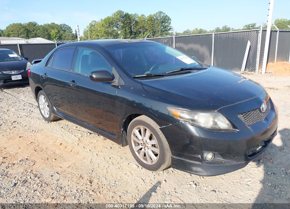2010 TOYOTA COROLLA S VIN: 2T1BU4EE5AC471447
