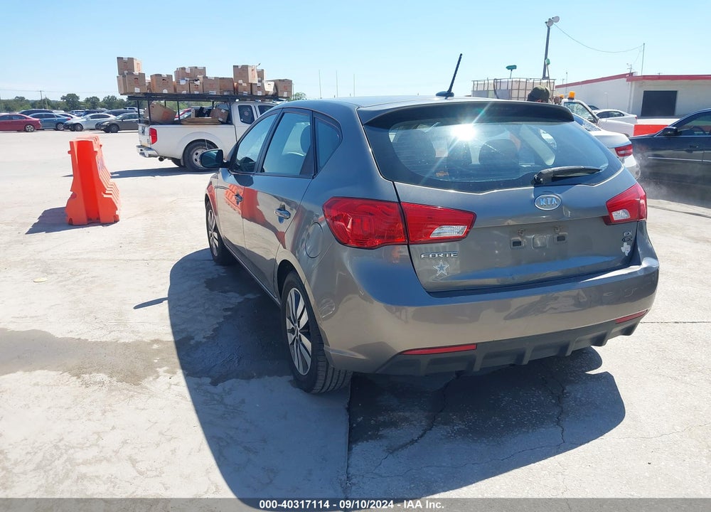 2013 KIA FORTE EX VIN: KNAFU5A21D5664986