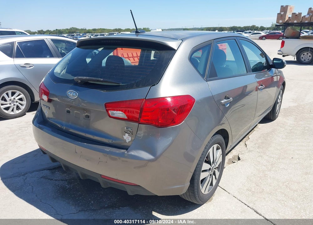 2013 KIA FORTE EX VIN: KNAFU5A21D5664986