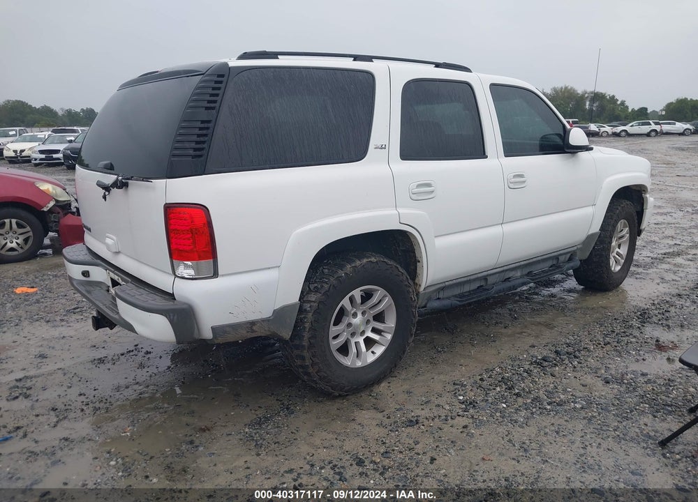 2006 CHEVROLET TAHOE Z71 VIN: 1GNEK13T86R100354