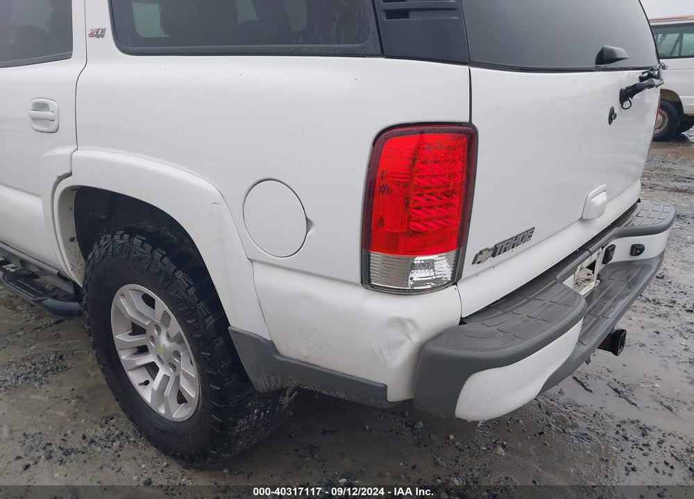 2006 CHEVROLET TAHOE Z71 VIN: 1GNEK13T86R100354
