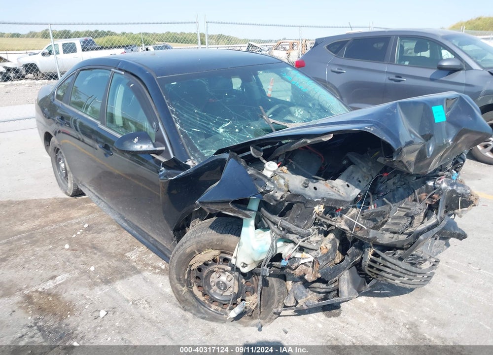 2009 CHEVROLET IMPALA POLICE VIN: 2G1WS57M591275819