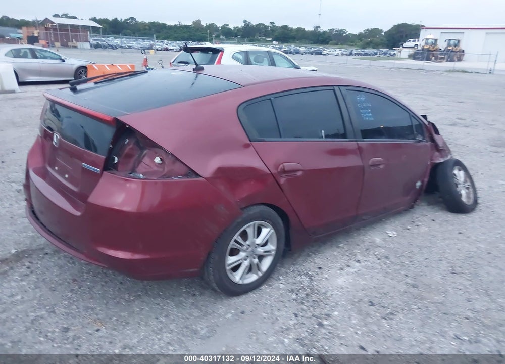 2010 HONDA INSIGHT EX VIN: JHMZE2H7XAS011209