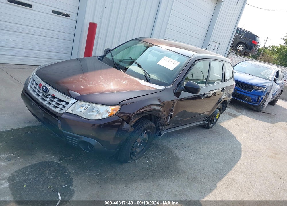 2013 SUBARU FORESTER 2.5X VIN: JF2SHAAC2DG406571
