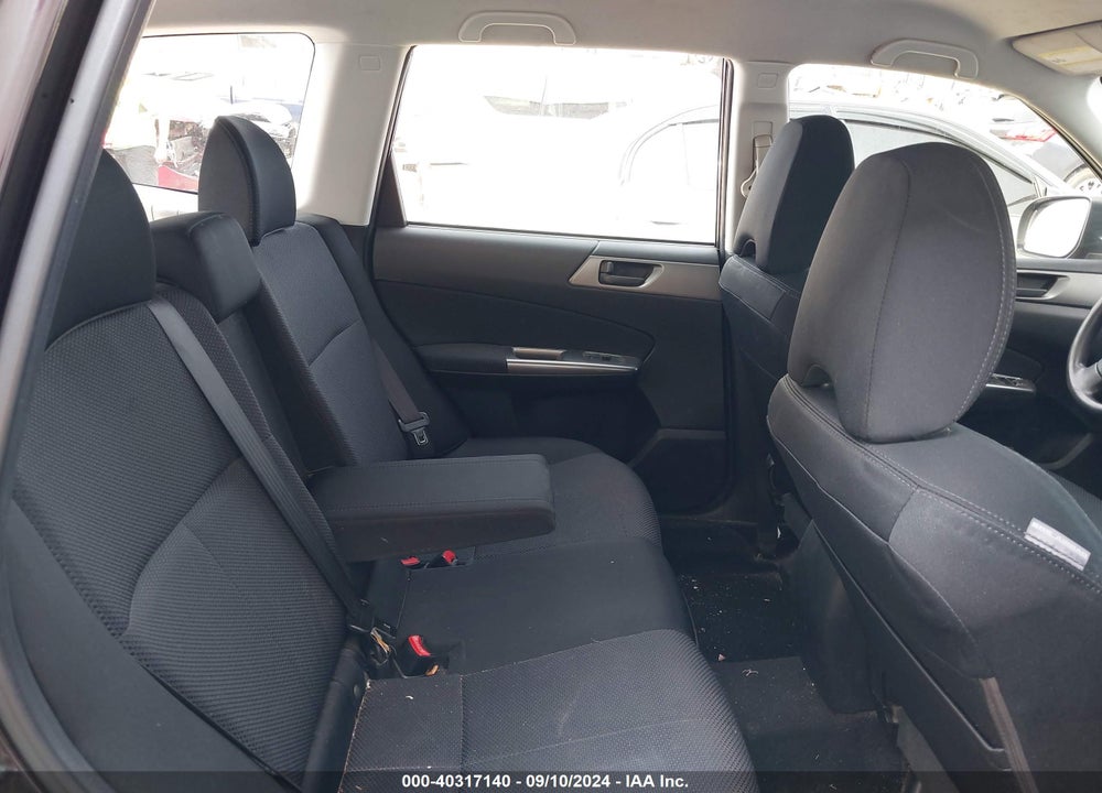 2013 SUBARU FORESTER 2.5X VIN: JF2SHAAC2DG406571