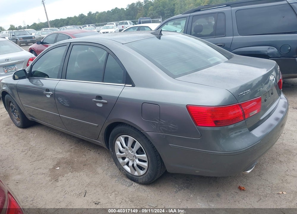 2009 HYUNDAI SONATA GLS V6 VIN: 5NPET46F19H459330