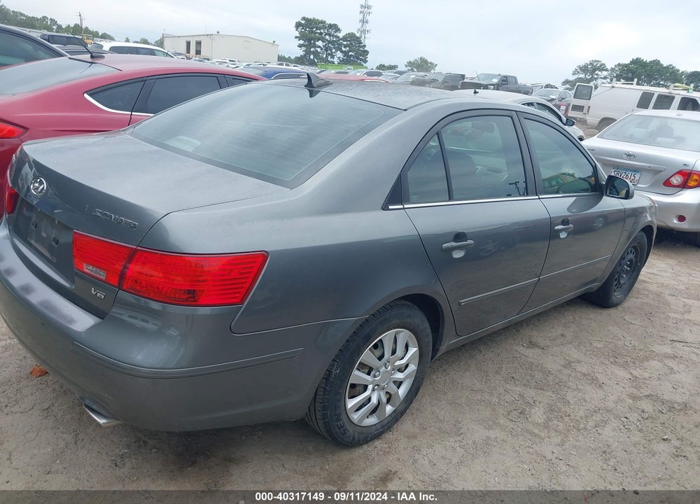 2009 HYUNDAI SONATA GLS V6 VIN: 5NPET46F19H459330