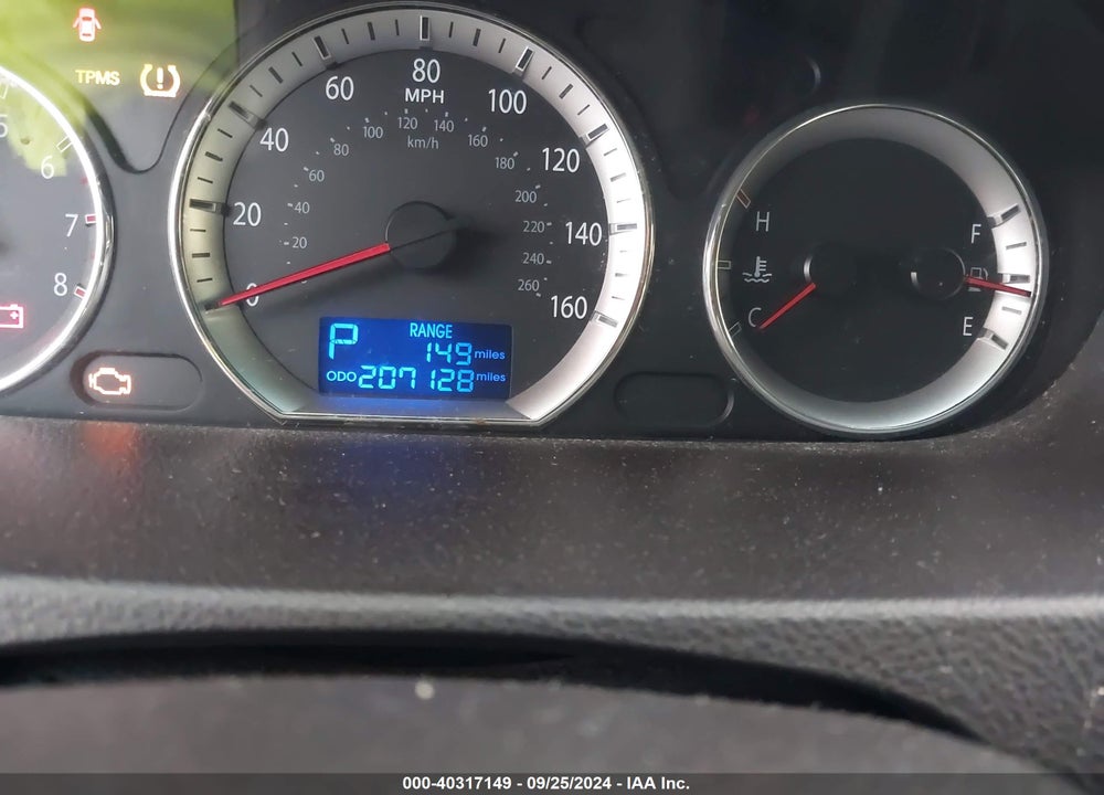 2009 HYUNDAI SONATA GLS V6 VIN: 5NPET46F19H459330