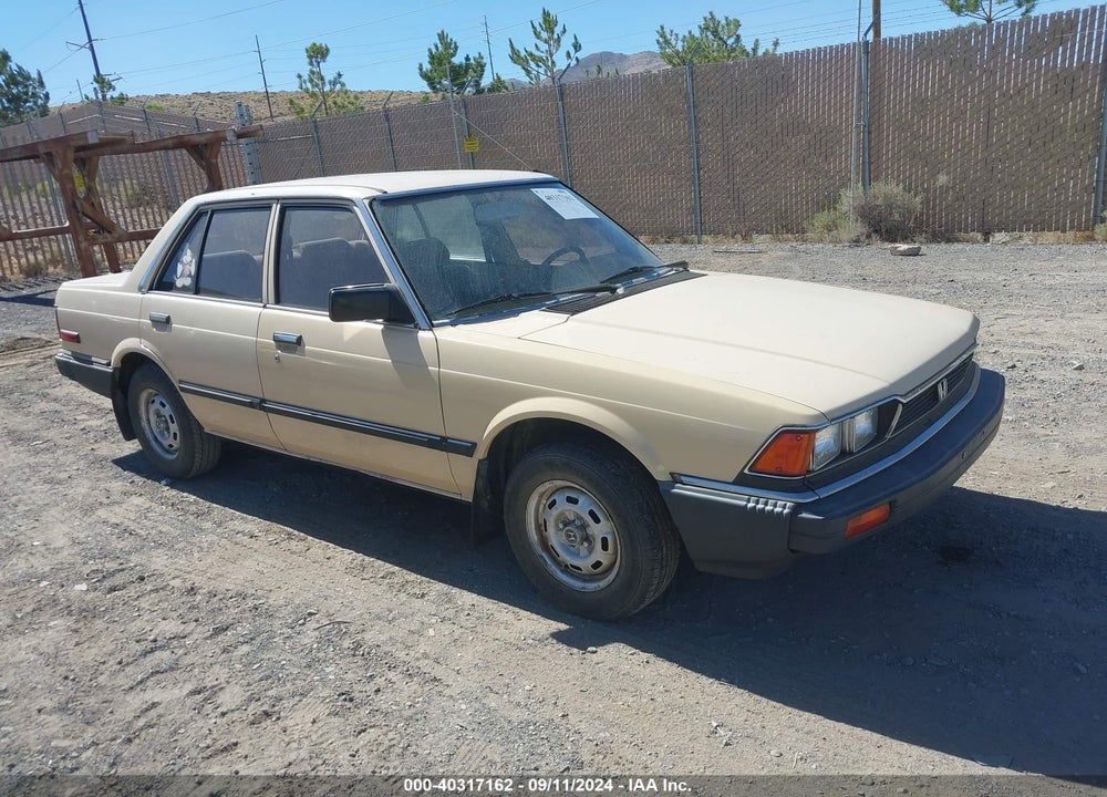 1983 HONDA ACCORD VIN: JHMSZ5422DC183749