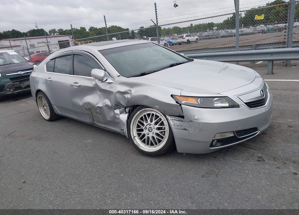 2012 ACURA TL 3.5 VIN: 19UUA8F59CA031649