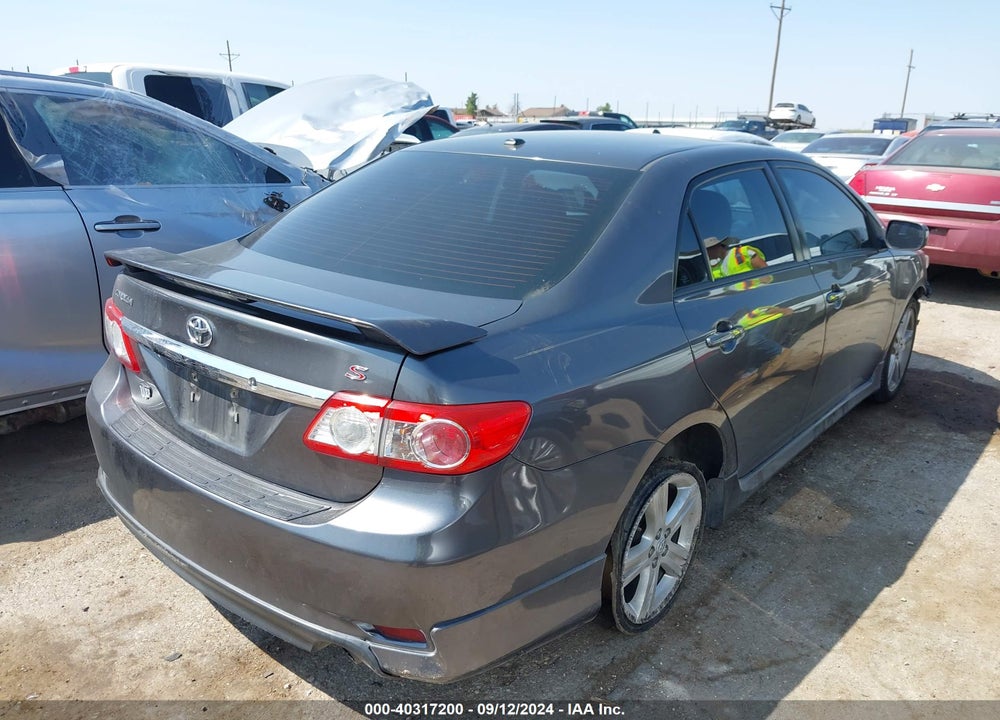2013 TOYOTA COROLLA S VIN: 5YFBU4EE6DP082675