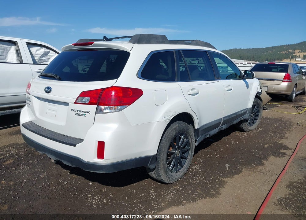 2011 SUBARU OUTBACK 2.5I PREMIUM VIN: 4S4BRBFC0B3347918