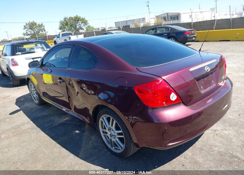 2007 SCION TC VIN: JTKDE167970216610