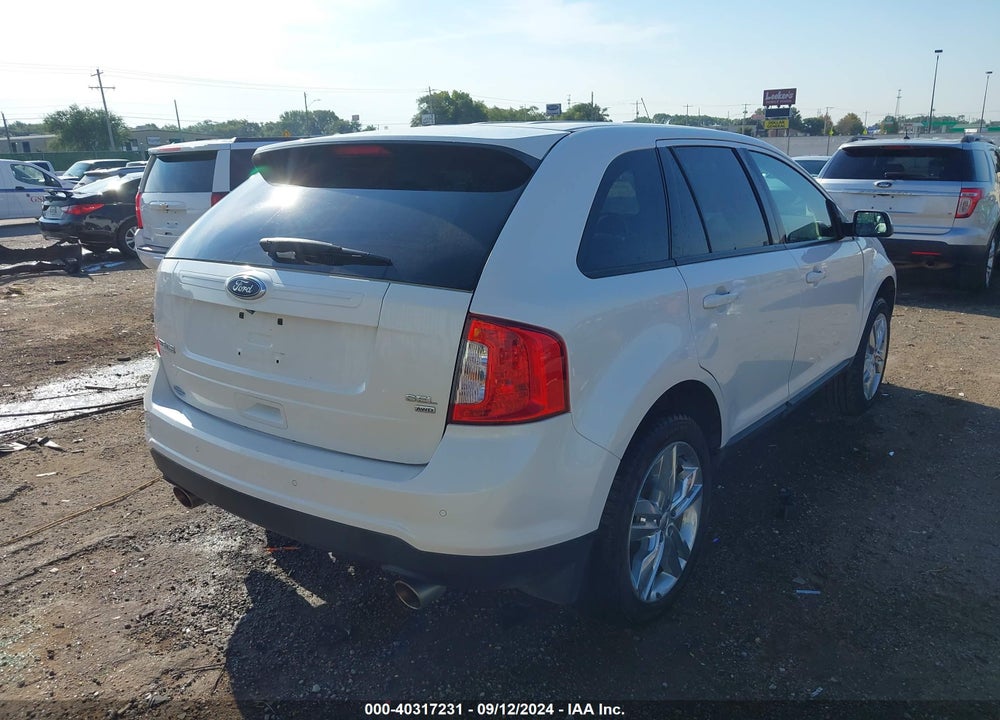 2014 FORD EDGE SEL VIN: 2FMDK4JC1EBB37283
