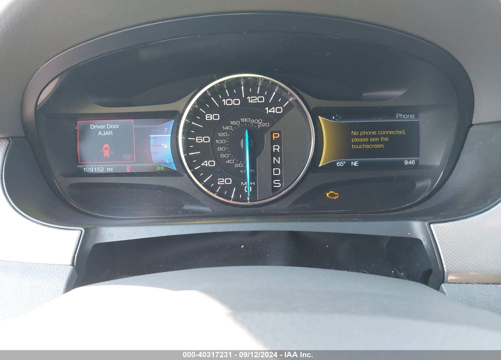 2014 FORD EDGE SEL VIN: 2FMDK4JC1EBB37283