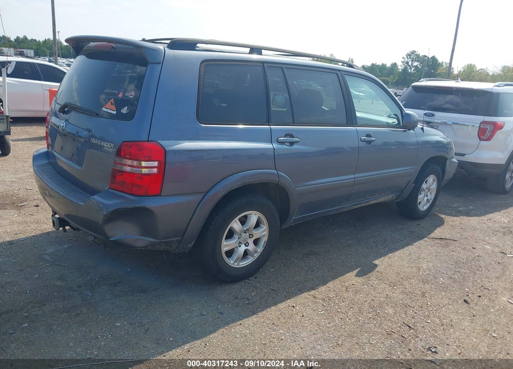 2003 TOYOTA HIGHLANDER V6 VIN: JTEHF21A430117066