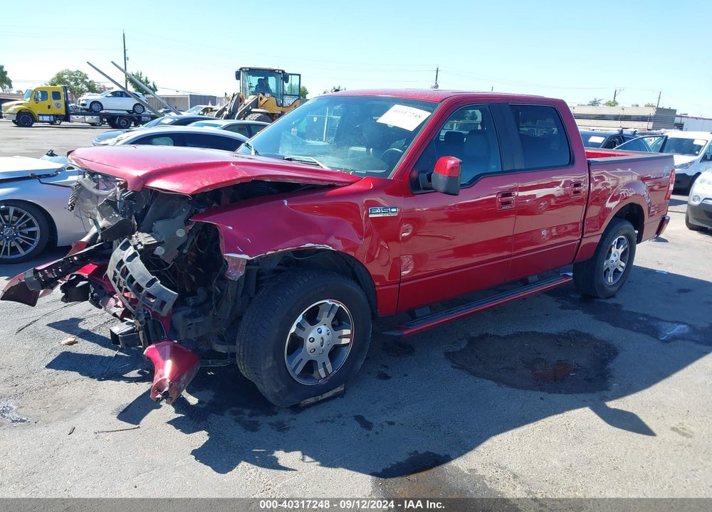 2008 FORD F-150 60TH ANNIVERSARY/FX2/KING RANCH/LARIAT/LIMITED/XLT VIN: 1FTPW12578KB70738