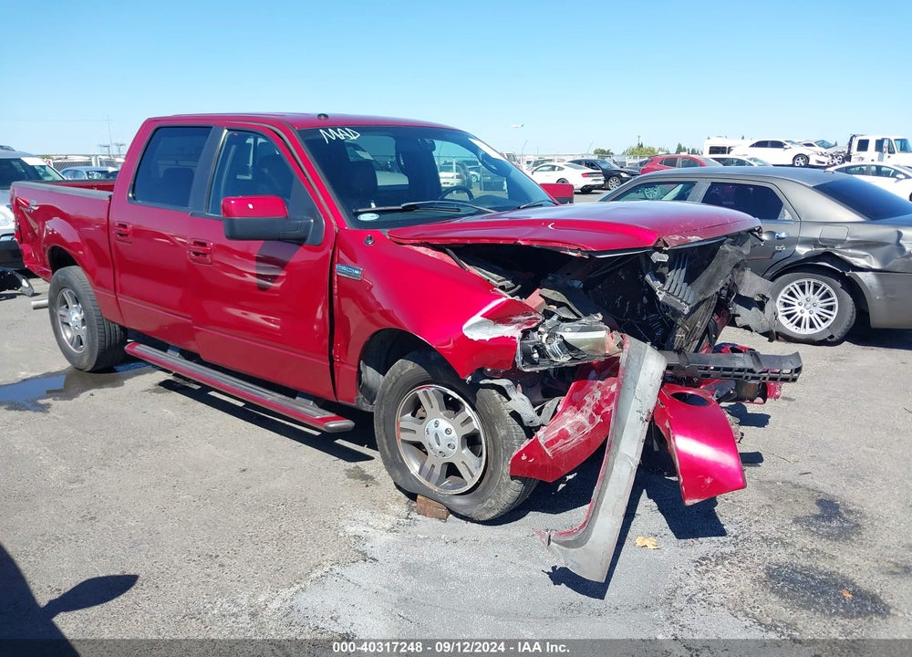 2008 FORD F-150 60TH ANNIVERSARY/FX2/KING RANCH/LARIAT/LIMITED/XLT VIN: 1FTPW12578KB70738