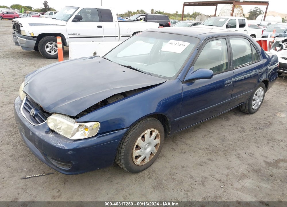 2001 TOYOTA COROLLA LE VIN: 2T1BR12E01C513382