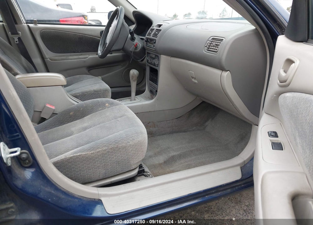 2001 TOYOTA COROLLA LE VIN: 2T1BR12E01C513382