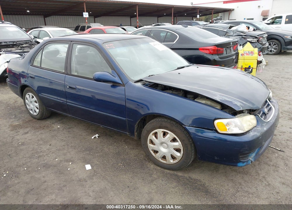 2001 TOYOTA COROLLA LE VIN: 2T1BR12E01C513382