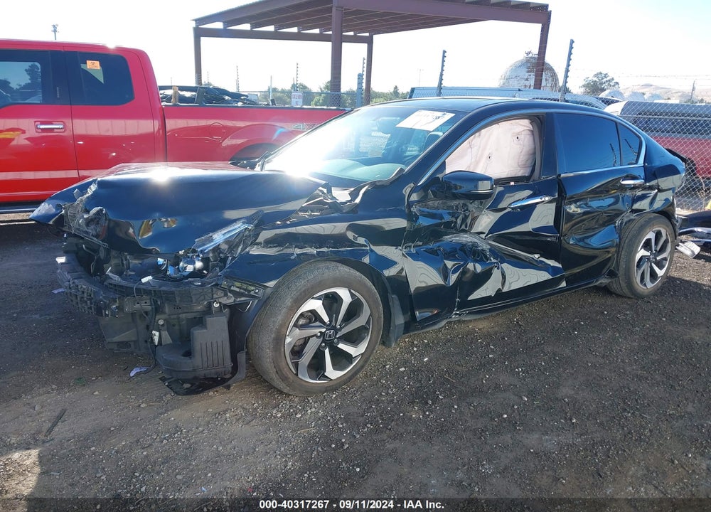 2016 HONDA ACCORD EX-L V-6 VIN: 1HGCR3F84GA001420