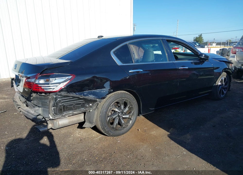 2016 HONDA ACCORD EX-L V-6 VIN: 1HGCR3F84GA001420