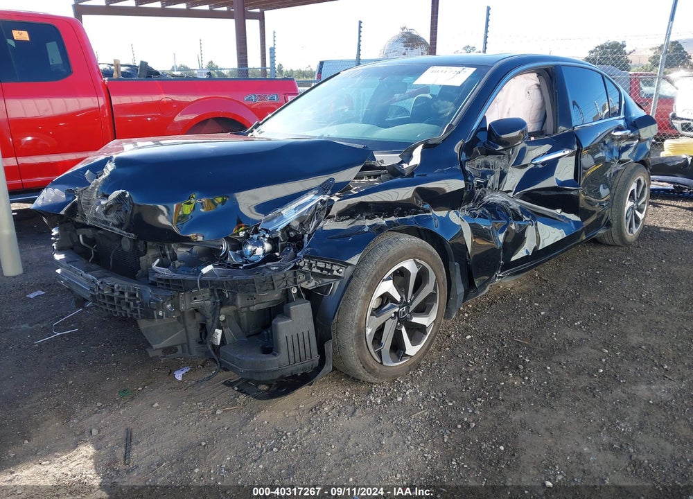2016 HONDA ACCORD EX-L V-6 VIN: 1HGCR3F84GA001420
