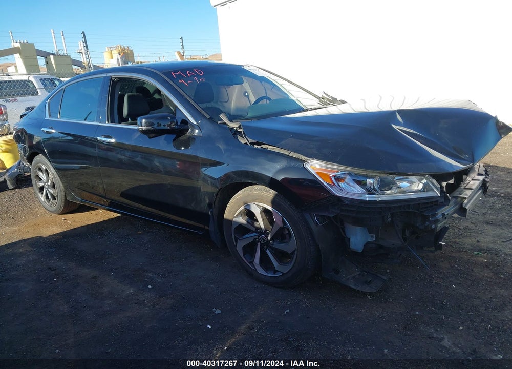 2016 HONDA ACCORD EX-L V-6 VIN: 1HGCR3F84GA001420