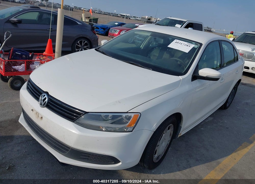 2011 VOLKSWAGEN JETTA 2.5L SE VIN: 3VWDZ7AJ8BM372688