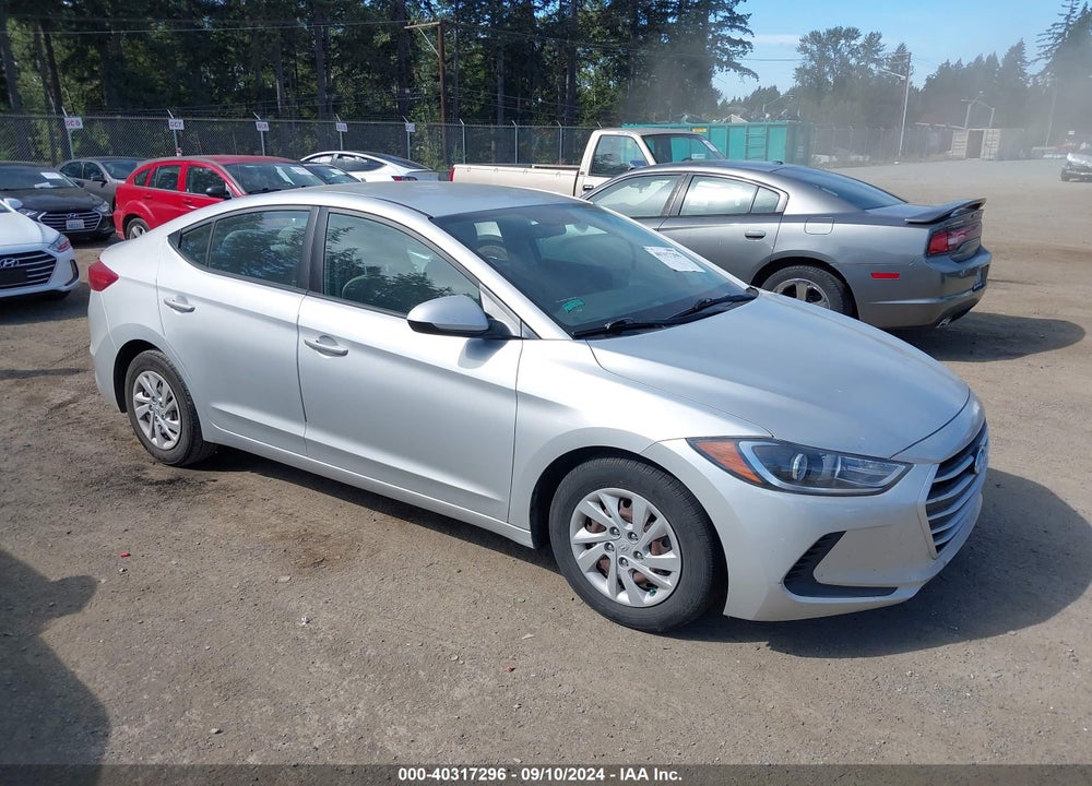 2018 HYUNDAI ELANTRA SE VIN: 5NPD74LF6JH266020