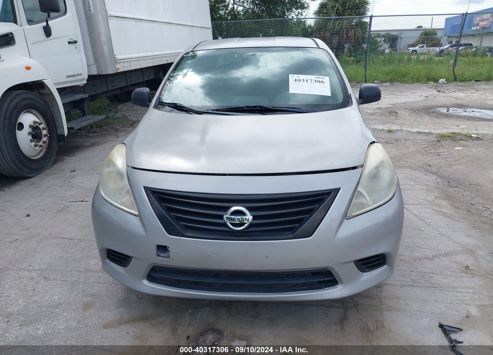 2012 NISSAN VERSA 1.6 S+ VIN: 3N1CN7AP9CL810787
