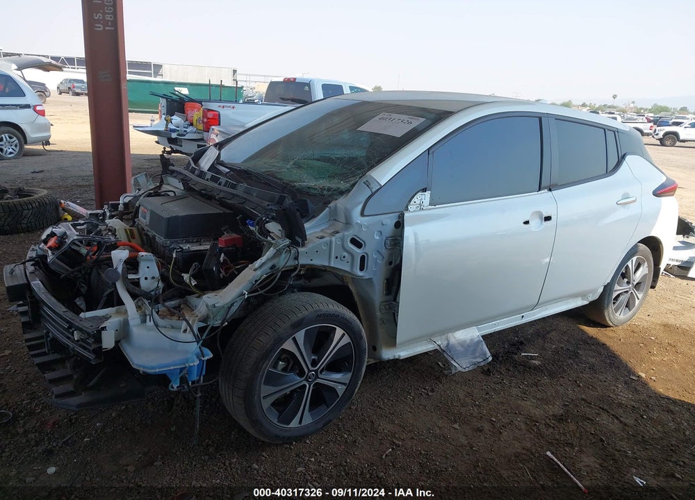 2021 NISSAN LEAF SV PLUS 62 KWH VIN: 1N4BZ1CV1MC553214