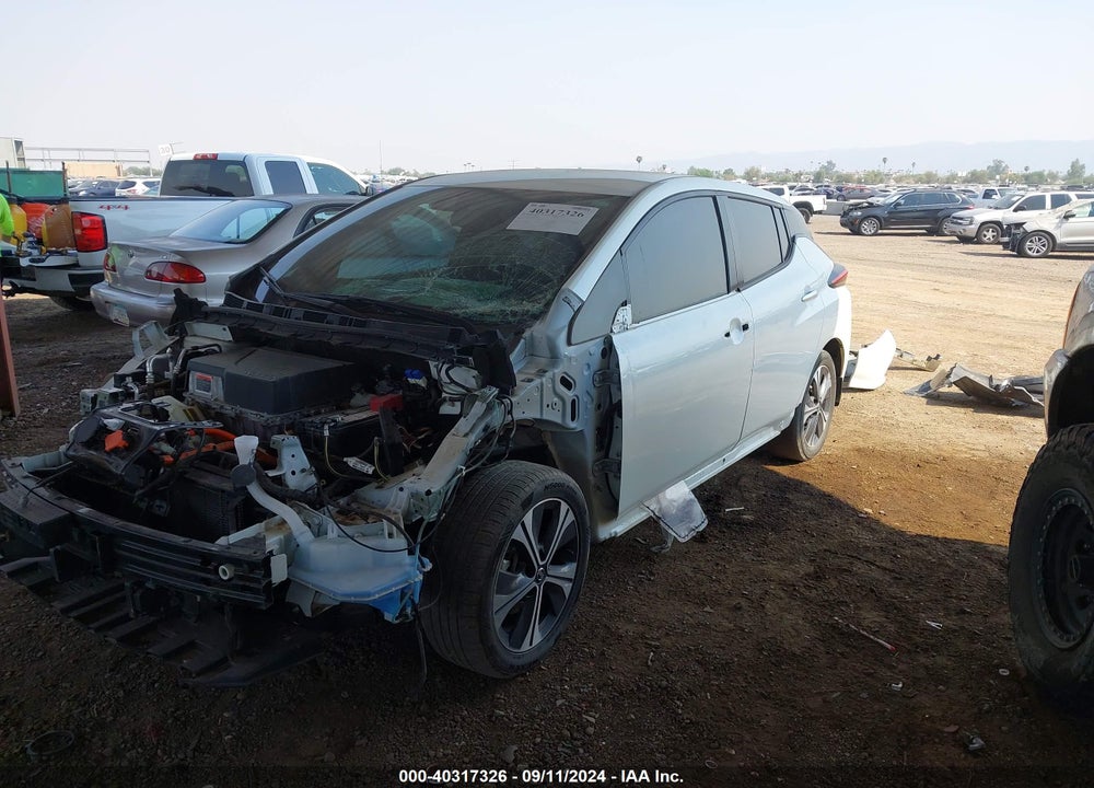 2021 NISSAN LEAF SV PLUS 62 KWH VIN: 1N4BZ1CV1MC553214