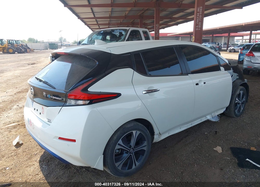 2021 NISSAN LEAF SV PLUS 62 KWH VIN: 1N4BZ1CV1MC553214