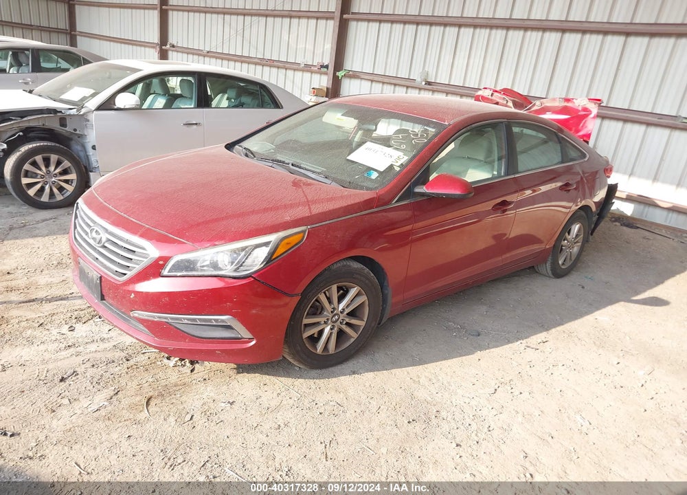 2015 HYUNDAI SONATA SE VIN: 5NPE24AFXFH171439