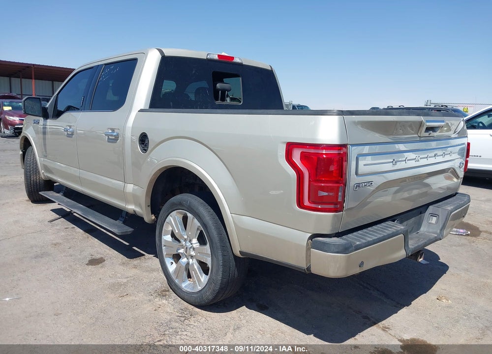 2017 FORD F-150 LIMITED VIN: 1FTEW1EG1HFA59969