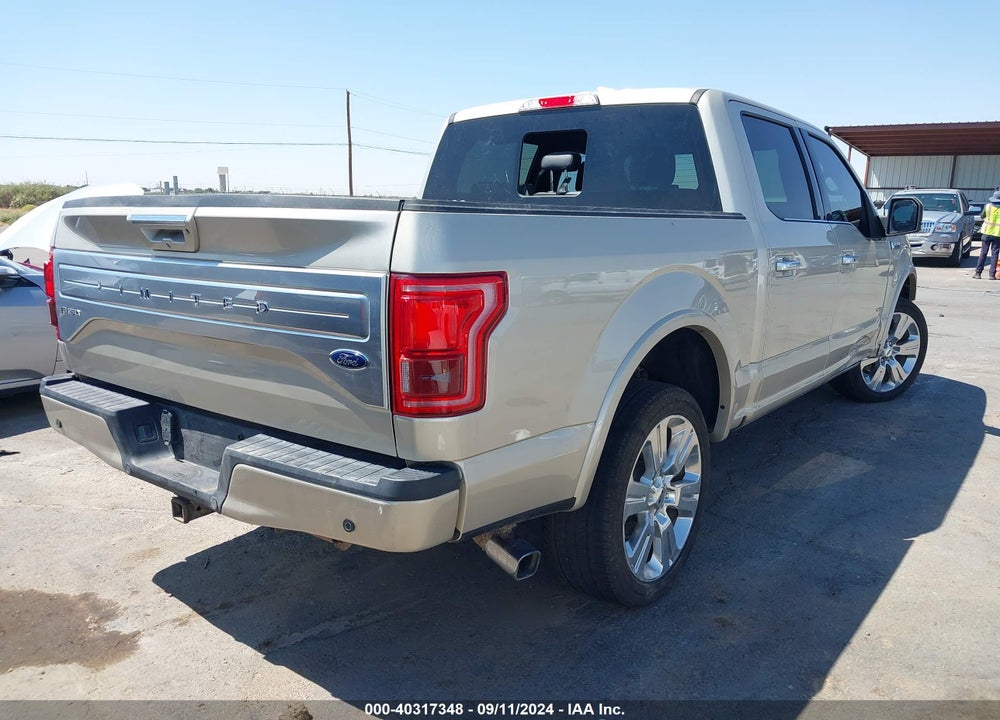 2017 FORD F-150 LIMITED VIN: 1FTEW1EG1HFA59969